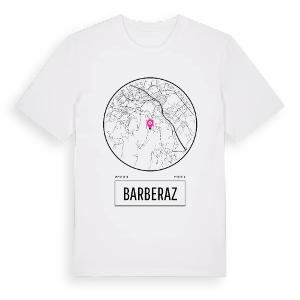 Barberaz t-shirt – ekologisk bomull t-shirt från Pinshirt
