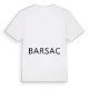 Jag älskar Barsac t-shirt stort tryck