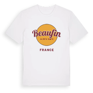 Beaufin cirkel t-shirt – ekologisk bomull t-shirt från Pinshirt