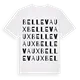 Bellevaux ordlek t-shirt