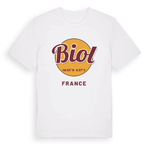 Biol cirkel t-shirt – ekologisk bomull t-shirt från Pinshirt