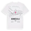 Bonneville karta t-shirt