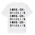 Bons-en-Chablais ordlek t-shirt