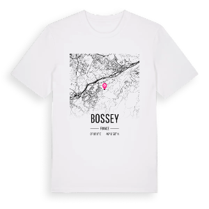 Bossey karta t-shirt – ekologisk bomull t-shirt från Pinshirt