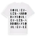 Boulieu-lès-Annonay ordlek t-shirt