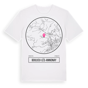 Boulieu-lès-Annonay t-shirt – ekologisk bomull t-shirt från Pinshirt