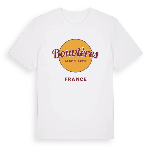 Bouvières cirkel t-shirt – ekologisk bomull t-shirt från Pinshirt