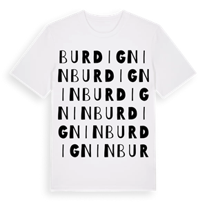 Burdignin ordlek t-shirt – ekologisk bomull t-shirt från Pinshirt