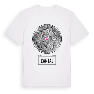 Cantal t-shirt – ekologisk bomull t-shirt från Pinshirt