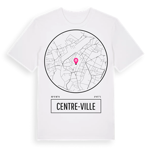 Centre-Ville t-shirt – ekologisk bomull t-shirt från Pinshirt