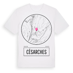 Césarches t-shirt – ekologisk bomull t-shirt från Pinshirt
