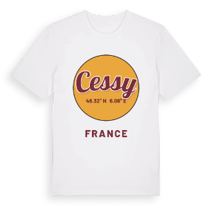 Cessy cirkel t-shirt – ekologisk bomull t-shirt från Pinshirt