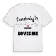 Någon i Chadeleuf älskar mig t-shirt