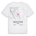 Challes-les-Eaux karta t-shirt