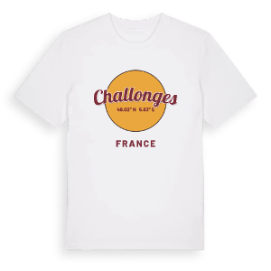 Challonges cirkel t-shirt – ekologisk bomull t-shirt från Pinshirt