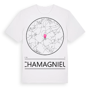 Chamagnieu t-shirt – ekologisk bomull t-shirt från Pinshirt