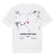 Chamonix-Mont-Blanc karta t-shirt