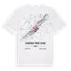 Chamonix-Mont-Blanc karta t-shirt