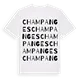 Champanges ordlek t-shirt