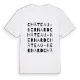 Château-Bernard ordlek t-shirt