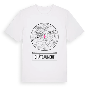 Châteauneuf t-shirt – ekologisk bomull t-shirt från Pinshirt