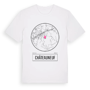 Châteauneuf t-shirt – ekologisk bomull t-shirt från Pinshirt