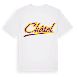 Châtel baseball t-shirt – ekologisk bomull t-shirt från Pinshirt