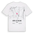 Châtel-de-Neuvre karta t-shirt