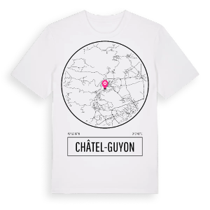 Châtel-Guyon t-shirt – ekologisk bomull t-shirt från Pinshirt