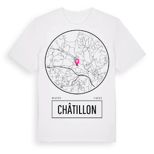 Châtillon t-shirt – ekologisk bomull t-shirt från Pinshirt