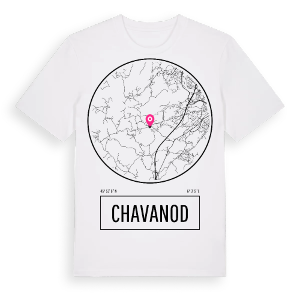 Chavanod t-shirt – ekologisk bomull t-shirt från Pinshirt
