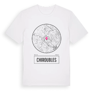 Chiroubles t-shirt – ekologisk bomull t-shirt från Pinshirt