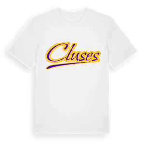 Cluses baseball t-shirt – ekologisk bomull t-shirt från Pinshirt