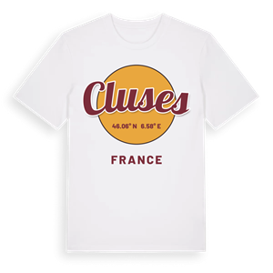 Cluses cirkel t-shirt – ekologisk bomull t-shirt från Pinshirt