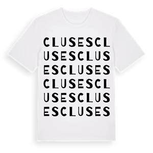 Cluses ordlek t-shirt – ekologisk bomull t-shirt från Pinshirt