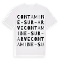 Contamine-sur-Arve ordlek t-shirt