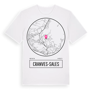 Cranves-Sales t-shirt – ekologisk bomull t-shirt från Pinshirt