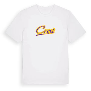 Crest baseball t-shirt – ekologisk bomull t-shirt från Pinshirt