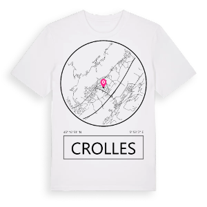Crolles t-shirt – ekologisk bomull t-shirt från Pinshirt