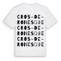 Cros-de-Ronesque ordlek t-shirt