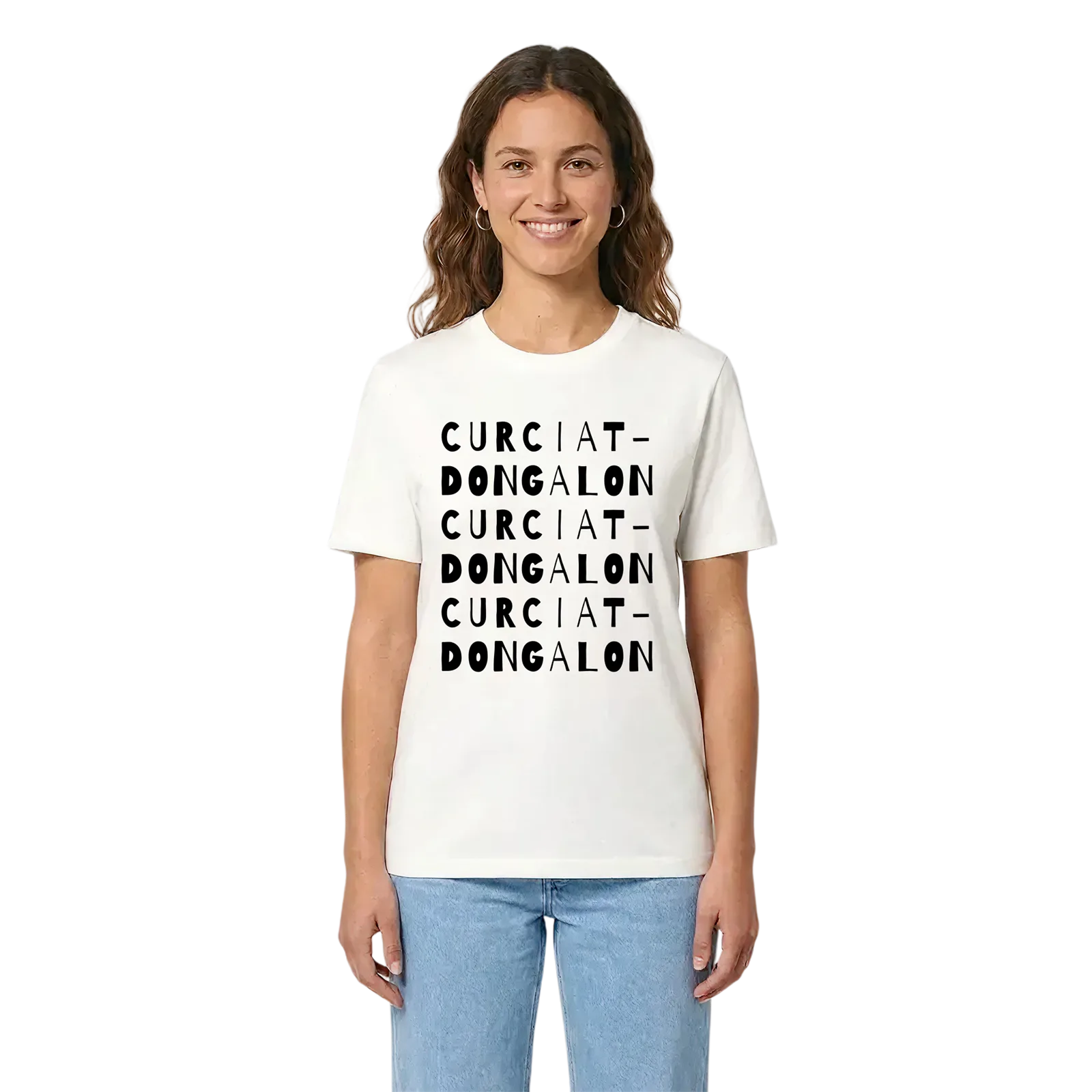Curciat-Dongalon ordlek t-shirt – White, i miljö