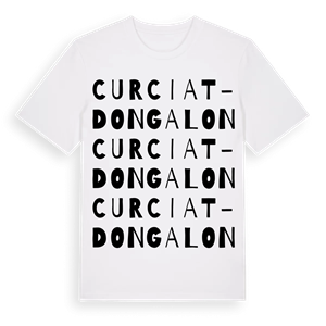 Curciat-Dongalon ordlek t-shirt – ekologisk bomull t-shirt från Pinshirt