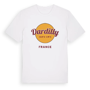 Dardilly cirkel t-shirt – ekologisk bomull t-shirt från Pinshirt