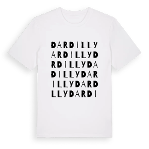 Dardilly ordlek t-shirt – ekologisk bomull t-shirt från Pinshirt