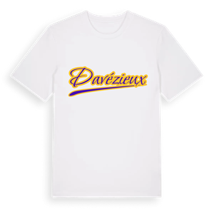 Davézieux baseball t-shirt – ekologisk bomull t-shirt från Pinshirt