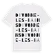 Divonne-les-Bains ordlek t-shirt