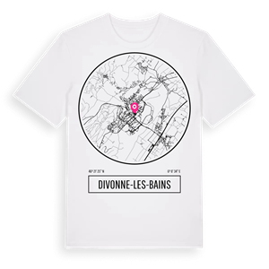 Divonne-les-Bains t-shirt – ekologisk bomull t-shirt från Pinshirt