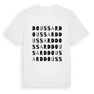 Doussard ordlek t-shirt – ekologisk bomull t-shirt från Pinshirt