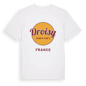 Droisy cirkel t-shirt – ekologisk bomull t-shirt från Pinshirt