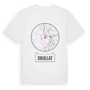 Druillat t-shirt – ekologisk bomull t-shirt från Pinshirt